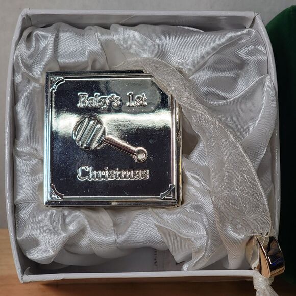 Things Remembered 2011 Ornament w/ Box "Baby's 1st Christmas" - Picture 1 of 12